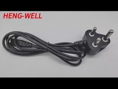 Προσαρμοσμένο 16A 250V 3Pin PVC India καλώδιο επέκτασης ισχύος