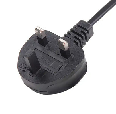 Επέκταση UK PC καλώδιο ρεύματος, 2 πιν 13A 250V AC καλώδιο ρεύματος 1,8m 2m 5m