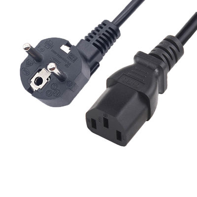 16A 250V 3 πιν VDE C13 EU καλώδιο τροφοδοσίας